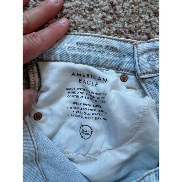 American Eagle Outfitters High rise, Baggy, straight, Woman's Jeans/Pants; 6 - Picture 8 of 12